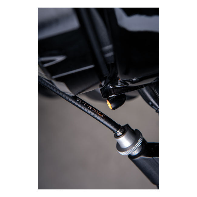 Kellermann, Bullet Atto Dark LED Turn Signal for Harley-Davidson