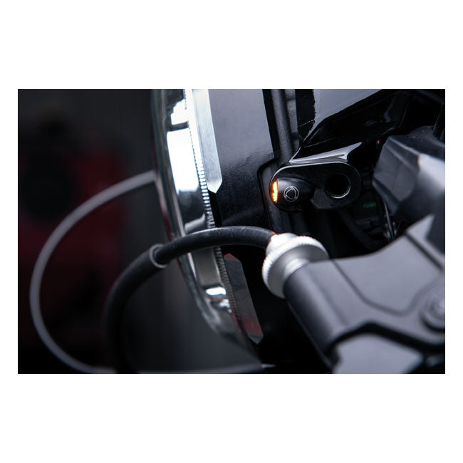 Kellermann, Bullet Atto Dark LED Turn Signal for Harley-Davidson