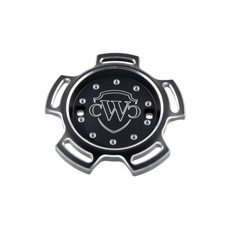 Cult-Werk, point cover black, logo