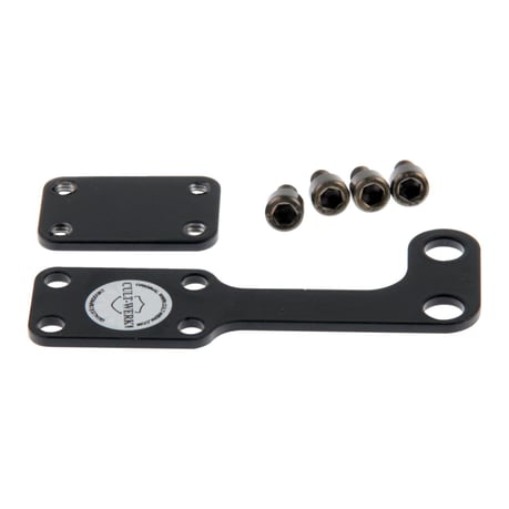 Cult-Werk, ignition coil relocation bracket kit. Black