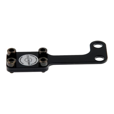 Cult-Werk, ignition coil relocation bracket kit. Black