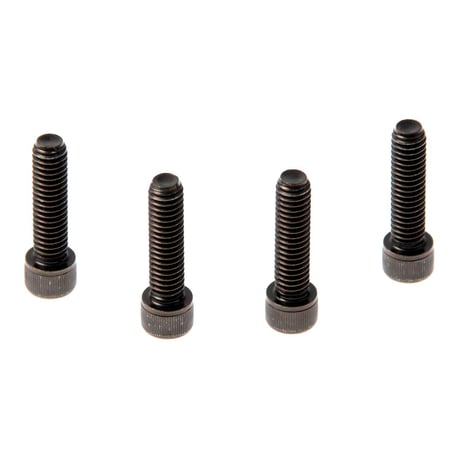 Cult-Werk, front fender bolt kit. Black