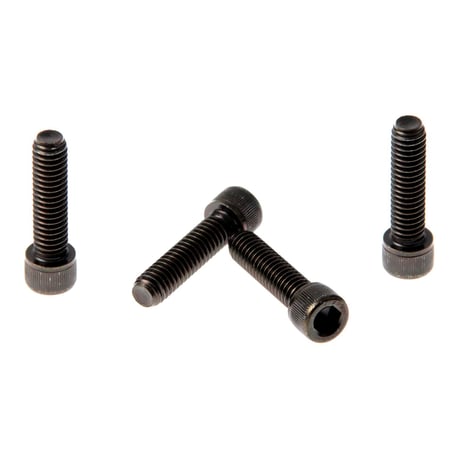 Cult-Werk, handlebar clamp bolt set. Black