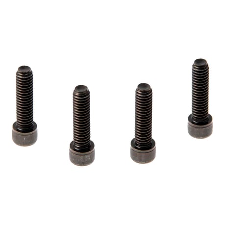 Cult-Werk, handlebar clamp bolt set. Black