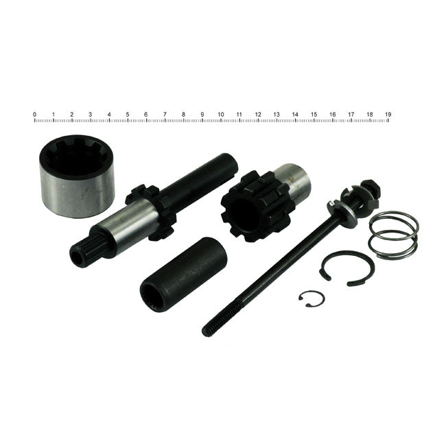 Barnett Kickstarterwellenbaugruppe. 9T für Harley Davidson