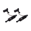 PS, Model 990 Shock Absorber Set. 12" Standard Duty Black for Harley-Davidson