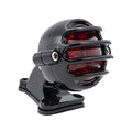 Zugelassenes Motone Lecter Schwarz Universal Custom Motorrad Rücklicht