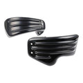 Cult-Werk, side cover set 'Racing'. Gloss black
