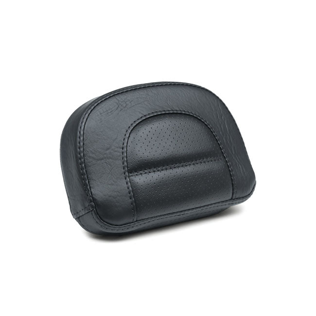 Mustang, Sissy Bar Rückenpolster. Schwarz für Harley-Davidson