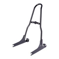 12" Black Backrest for Harley-Davidson Dyna Fat Bob and Wide Glide