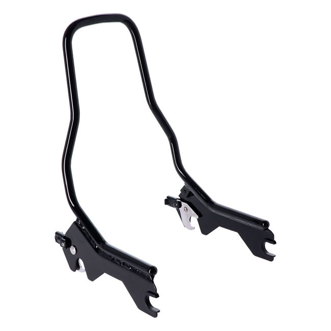 12" vertikales schwarzes Rückenlehnen-Kit für Harley Davidson