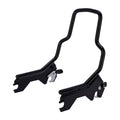 8.5" Upright Backrest Kit Black for Harley Davidson