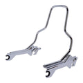 Kit Respaldo 14.5" Vertical Cromado Para Harley Davidson