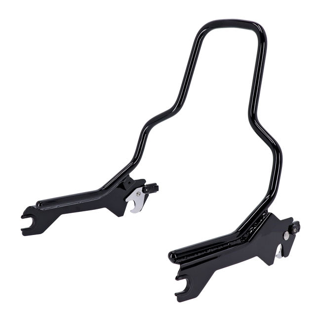 Kit Respaldo 14.5" Vertical Negro Para Harley Davidson