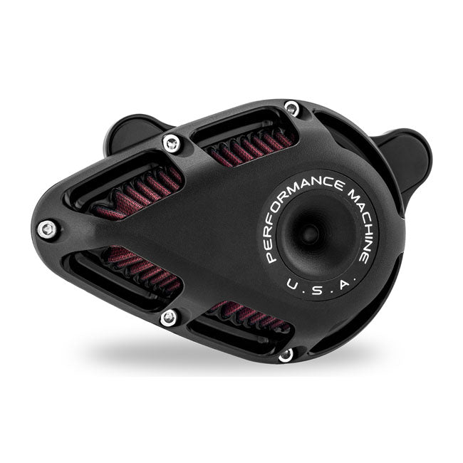 PM, Black Ops 'Jet' Air Filter Kit for Harley Davidson