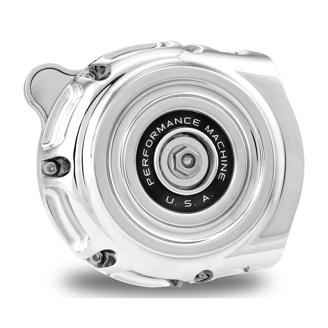 PM Vintage Luftfilter-Kit. Chrom für Harley-Davidson