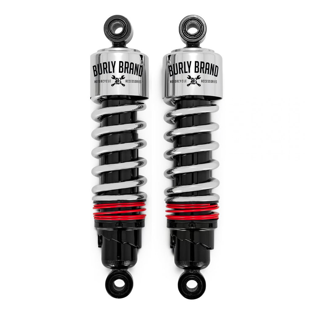 Burly, Juego amortiguadores Slammer Plus 11,5" para Harley Davidson
