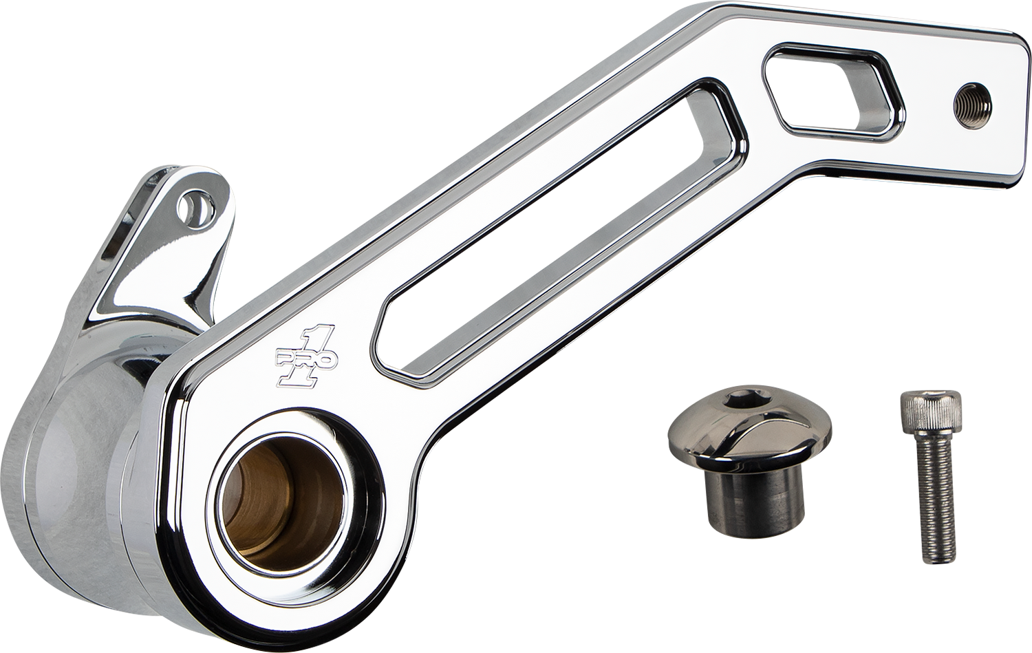 Chrome T-Rex Short Brake Arm for Harley Davidson