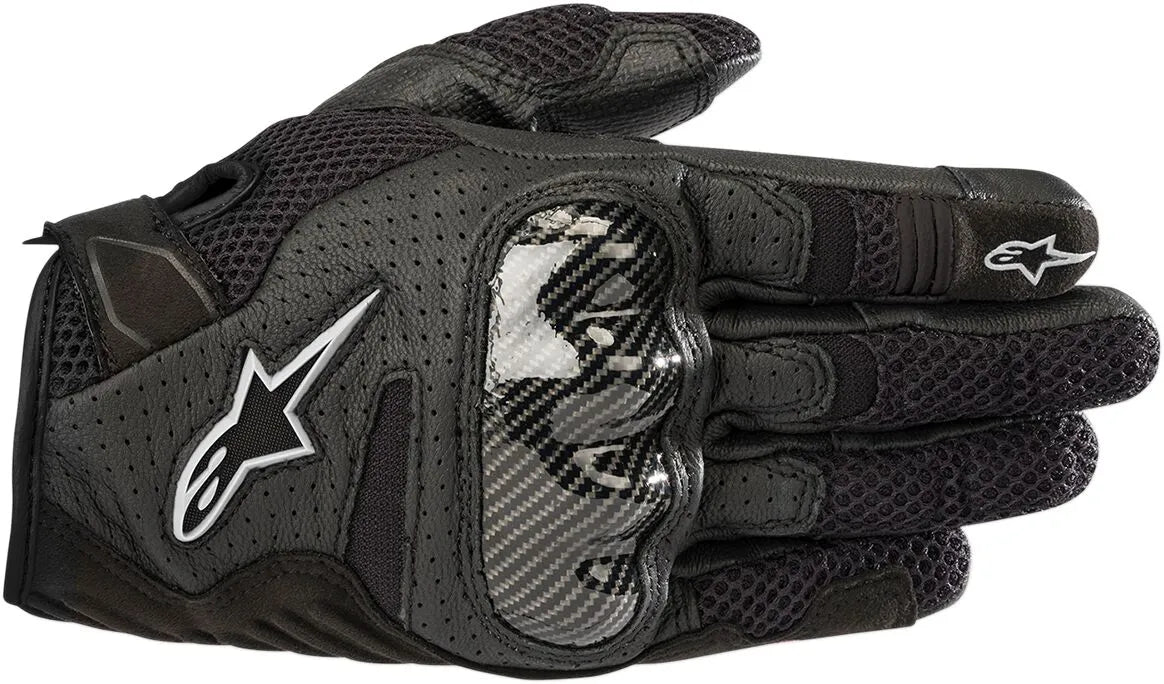 Guantes moto homologados Stella SMX-1 Air V2 para mujer  4W SMX1 AIR-2 BLACK M