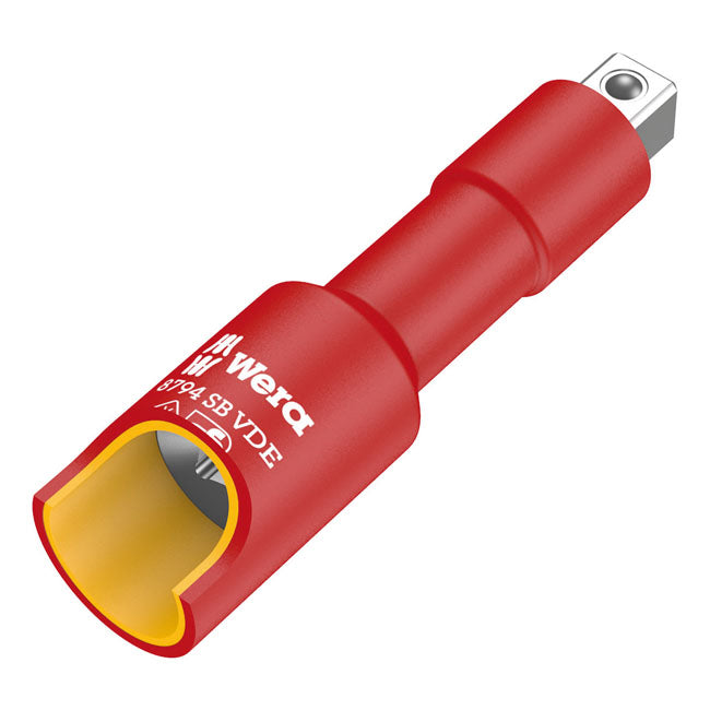 Wera Zyklop VDE Short Extension Bar with 3/8" Drive