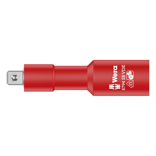 Wera Zyklop VDE Short Extension Bar with 3/8" Drive