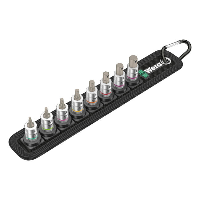 Wera, Belt Drive Sockets with 1/4" Hex Sockets