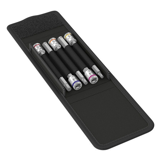 Wera, Hex Socket Bits (Allen Head) Extended 1/4"