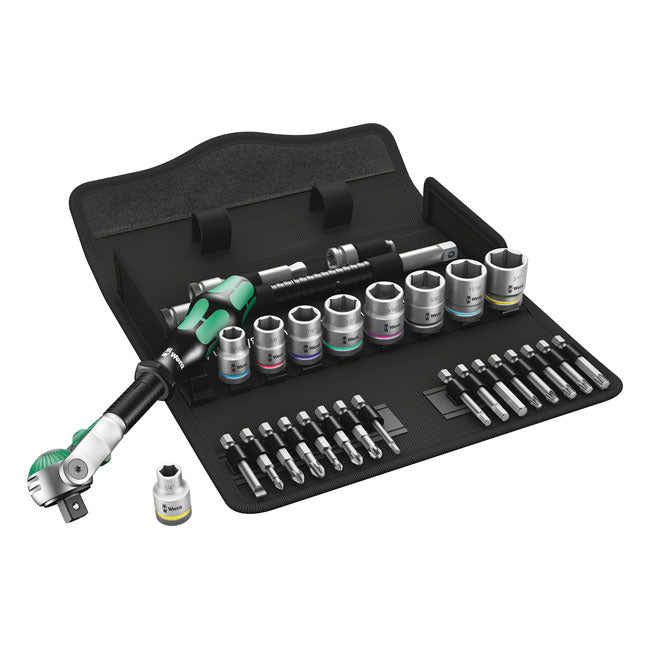 Wera 29-Piece Zyklop Ratchet Kit