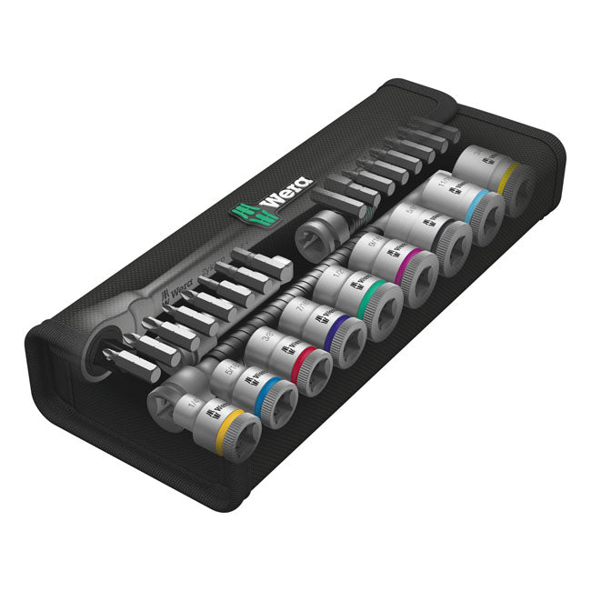 Wera Zyklop Metal Ratchet Kit with Switch