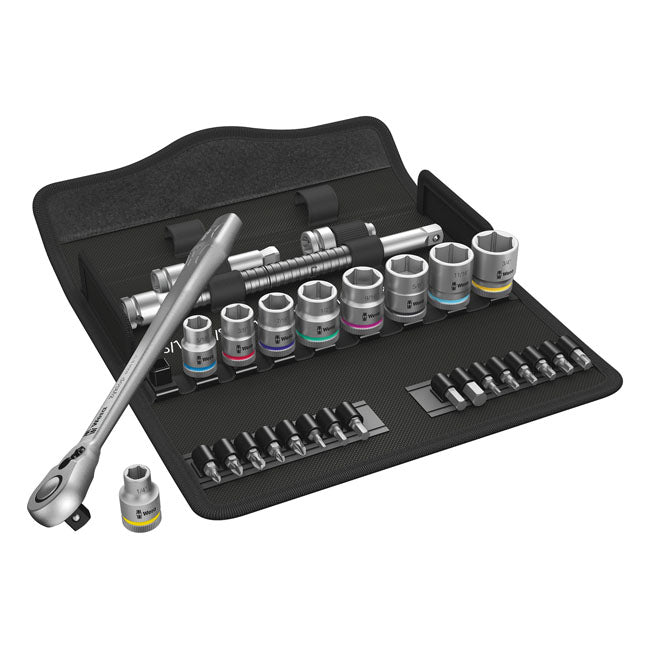 Wera Zyklop Metal Ratchet Kit with Switch