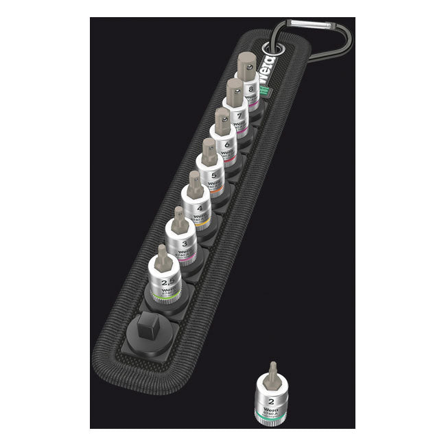 Wera 3/8" Innensechskant-Steckschlüsselgürtel