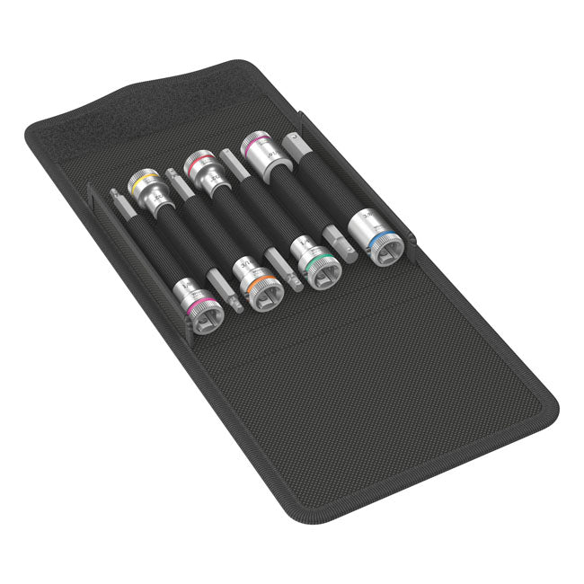 Wera 3/8" Extended Hex Socket Bits