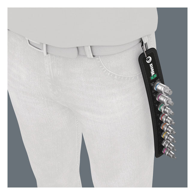 Wera Socket Belt with 3/8" Hex Socket Bits