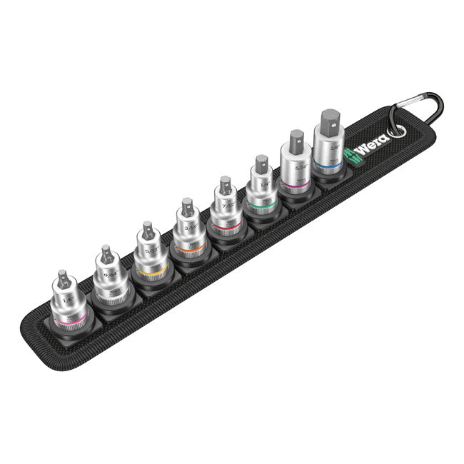Wera Socket Belt with 3/8" Hex Socket Bits