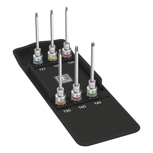 Wera 1/2" Zyklop Extended Torx® Socket Bit Set