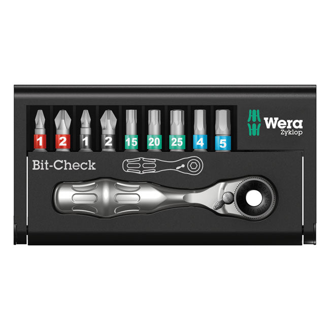 Wera, Bit-Check 10-teilig Zyklop Mini Bitorison 1