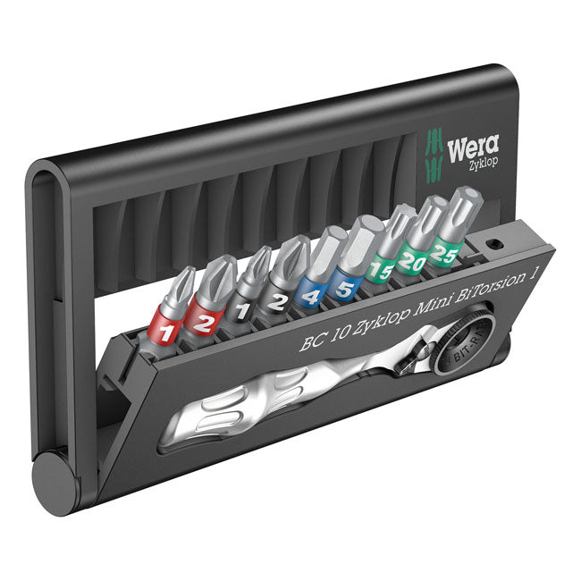 Wera, Bit-Check 10-teilig Zyklop Mini Bitorison 1