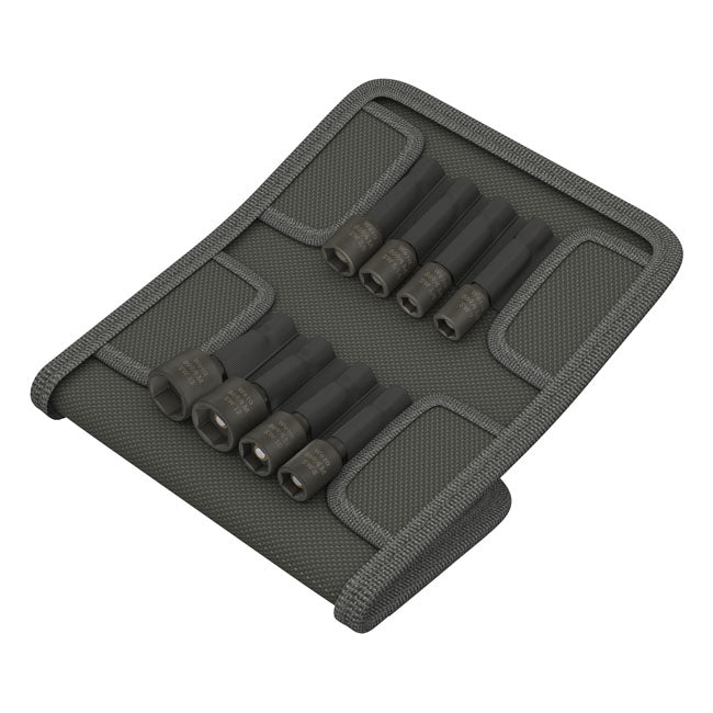 Wera, Juego De Aprietatuercas Con Cuadro De 1/4" Y Funda Para Cinturón