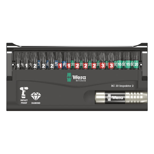 Wera, 30-teiliges Bit-Check Impaktor 2 Kit
