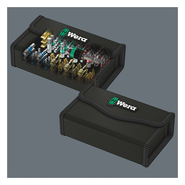 Wera, Kit De Puntas (60 Piezas) Y Portapuntas Rapidiaptor