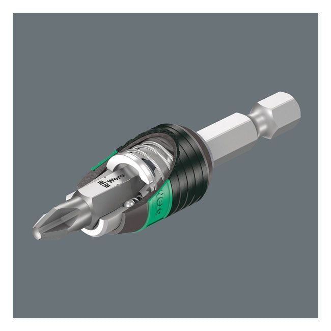 Wera, Kit De Puntas (60 Piezas) Y Portapuntas Rapidiaptor