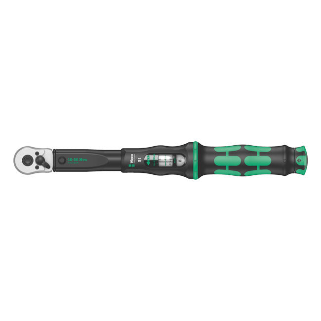 Wera, Llave Dinamométrica De 3/8" De 10-50 Nm Con Trinquete