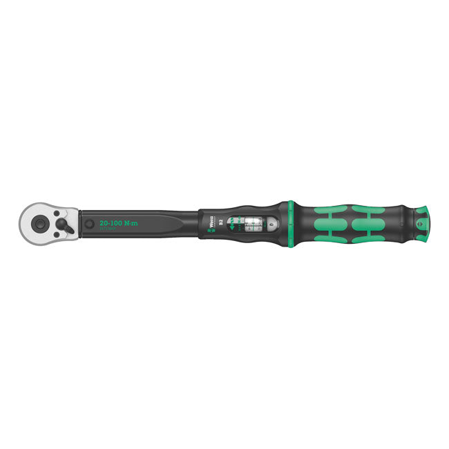 Wera, Llave Dinamométrica De 3/8" Con Trinquete 20-100 Nm