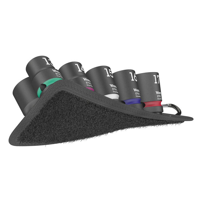 Wera 1/2" Impaktor Hex Socket Set