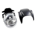 Cult-Werk, LED headlamp kit. Night Rod style. Gloss black