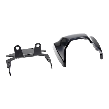 Cult-Werk, LED headlamp kit. Night Rod style. Gloss black