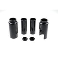 Cult-Werk, 6-piece fork tube cover kit. Gloss black