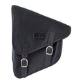 Bolsa para basculante Longride. Algodón encerado negro