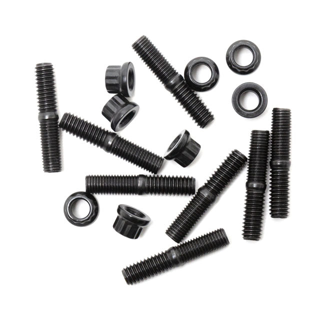 S&S, Juego De Tuerca Y Espárrago De Torre De Brazo De Balancín (8-Pk) Para Harley Davidson