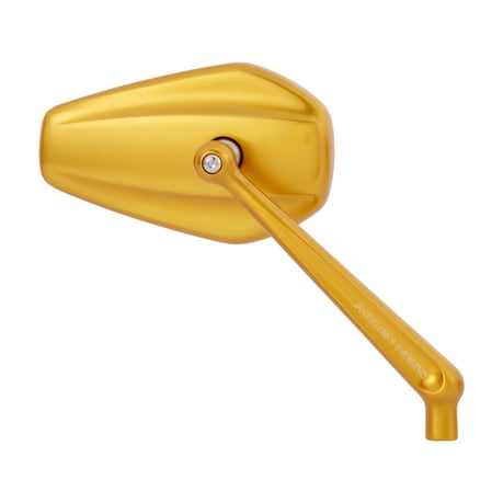 Arlen Ness, Mini espejo stocker billet derecho dorado